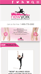 Mobile Screenshot of nydancewear.com